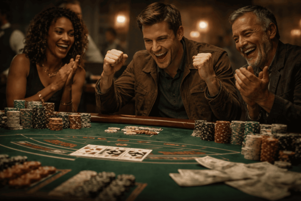Por qué las rachas son más visibles en blackjack