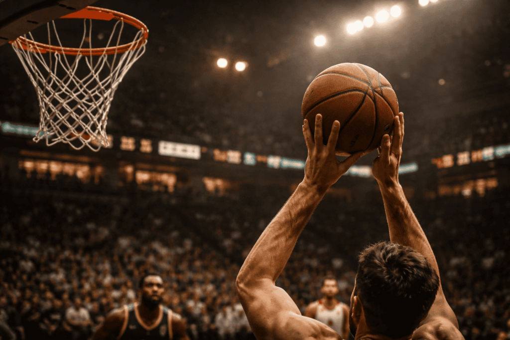 Diferencia entre volumen de tiros y eficiencia ofensiva en baloncesto